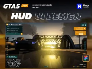 Custom FiveM HUD Development