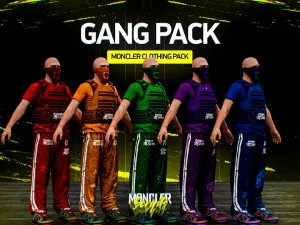 Gang Clothing Pack for FiveM