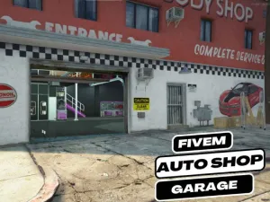 Custom Mechanic Shop MLO for FiveM